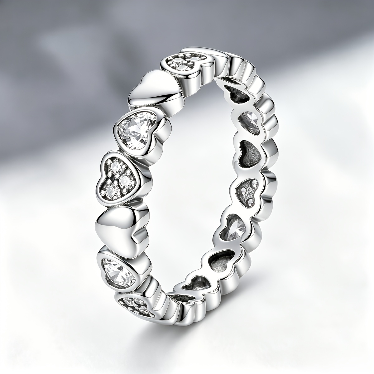 Women's Heart-Shaped Daily Versatile Fashion Ring